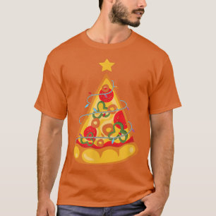 Camiseta Christmas Tree Pizza Funny Christmas