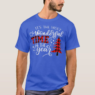 Camiseta Christmas Trees Its The Most Wonderful Time Of The