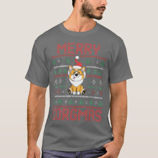 Camiseta ChristmasXmas Perro LoverCorgi DueñoFeliz Corgmas