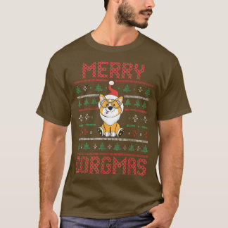 Camiseta ChristmasXmas Perro LoverCorgi DueñoFeliz Corgmas