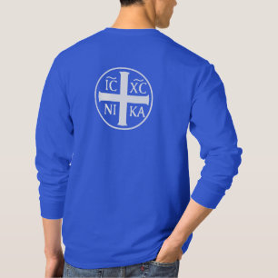 Camiseta Christogram ICXC NIKA Jesús conquista