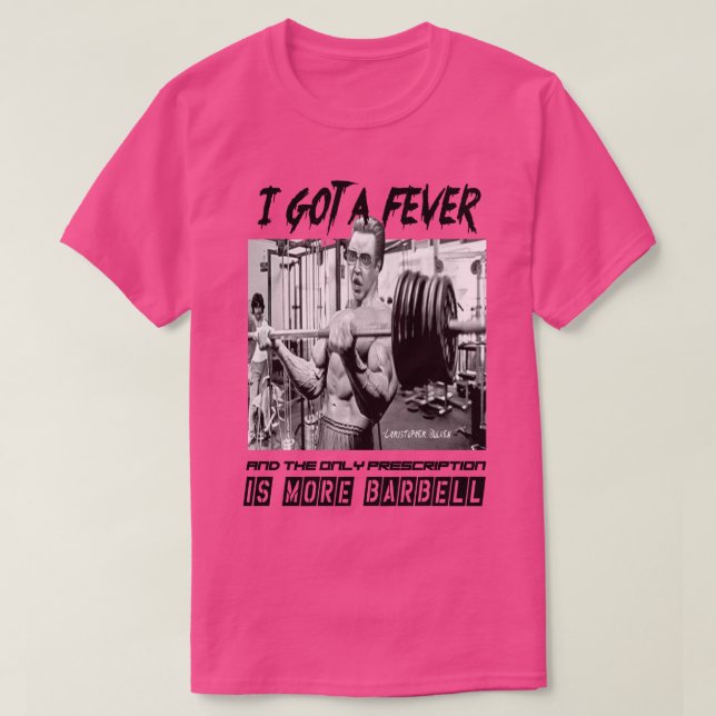 Camiseta Christopher Bulken More Barbell (Diseño del anverso)