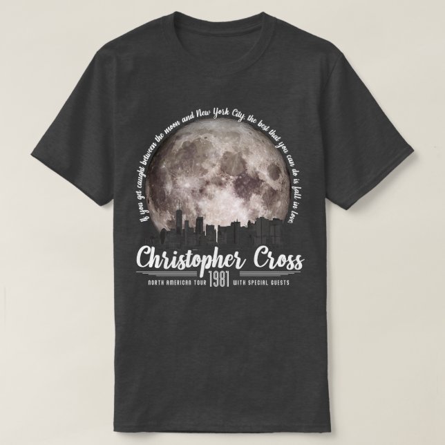 Camiseta Christopher Cross (Diseño del anverso)