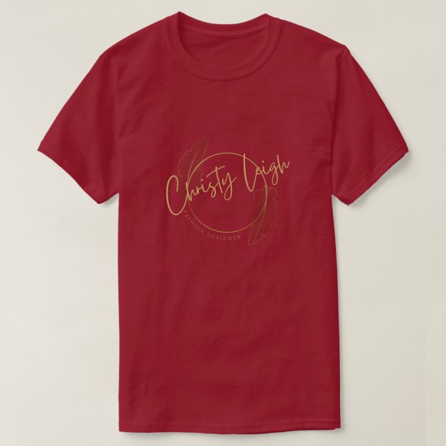 Camiseta Christy Leigh (Diseño del anverso)