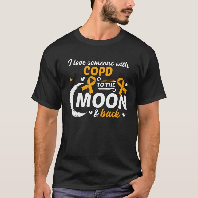 Camiseta Chronic Obstructive Pulmonary Disease COPD Awarene (Anverso)