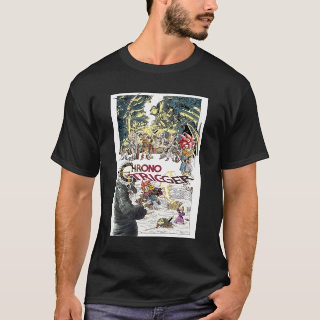 Camiseta Chrono Trigger Montage Classic (Anverso)