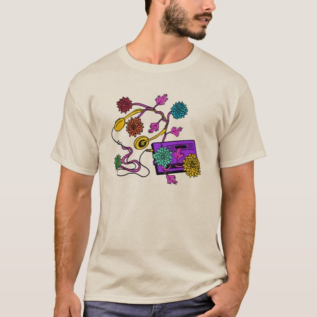 Camiseta Chrysanthemum Walkman (Anverso)