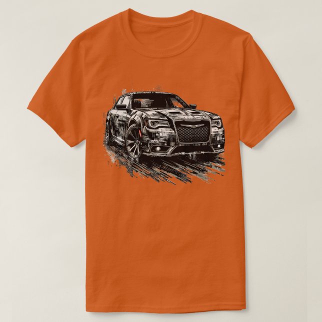 Camiseta Chrysler 300 8 (Diseño del anverso)