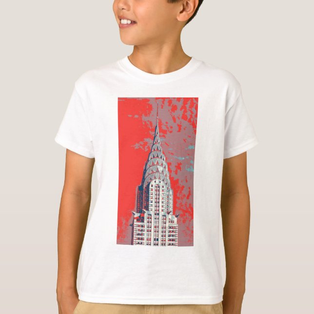Camiseta Chrysler-edificio (Anverso)