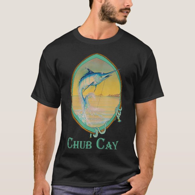 Camiseta Chub Cay Blue Marlin Fishermans Vacation Trip (Anverso)