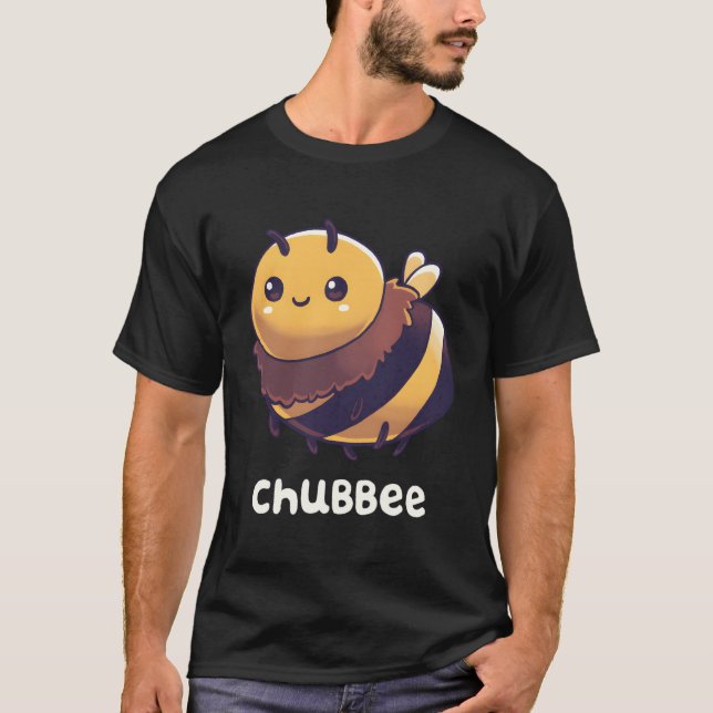 Camiseta Chubbee Chubby Honey Bee Kawaii (Anverso)