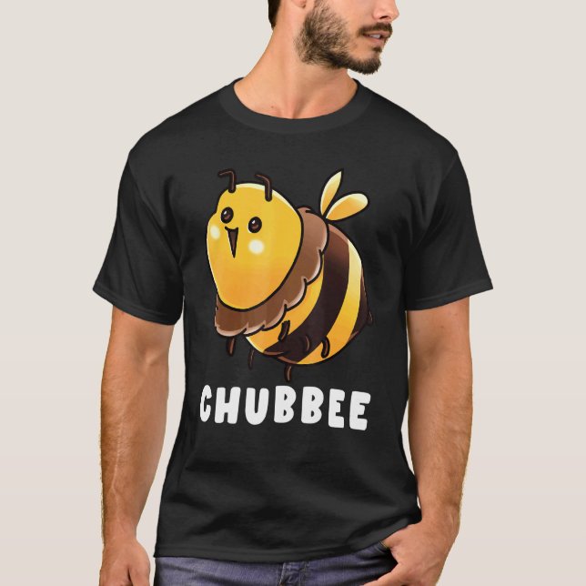 Camiseta Chubbee Sobrepeso Bee Beekeeper Apiary Honeybee (Anverso)