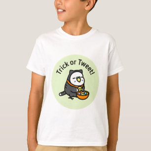Camiseta Chubby Bird Kitty Costume Bugie Halloween