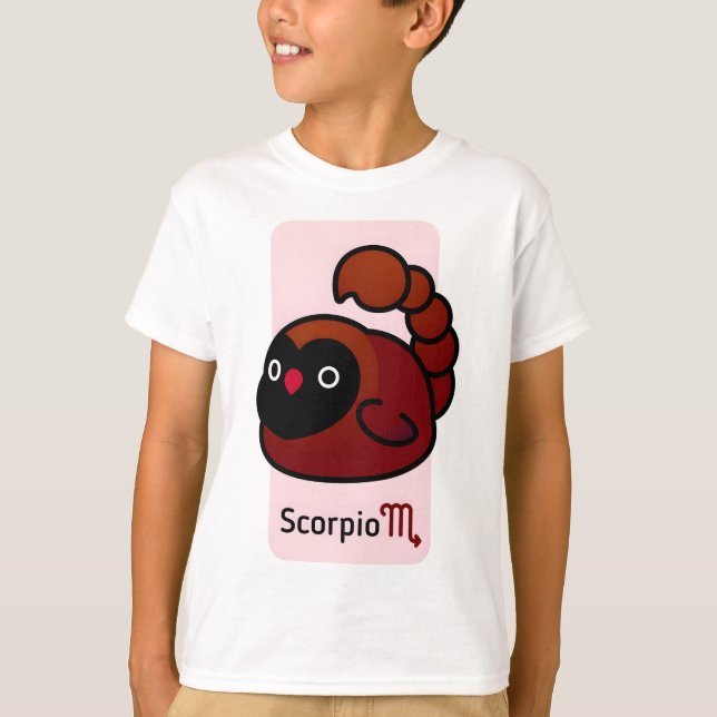 Camiseta Chubby Bird Zodiac Scorpio (Anverso)