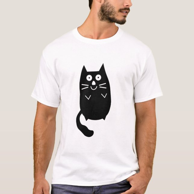 Camiseta Chubby cat (Anverso)