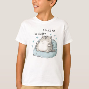 Camiseta Chubby Cat Chill Vibes