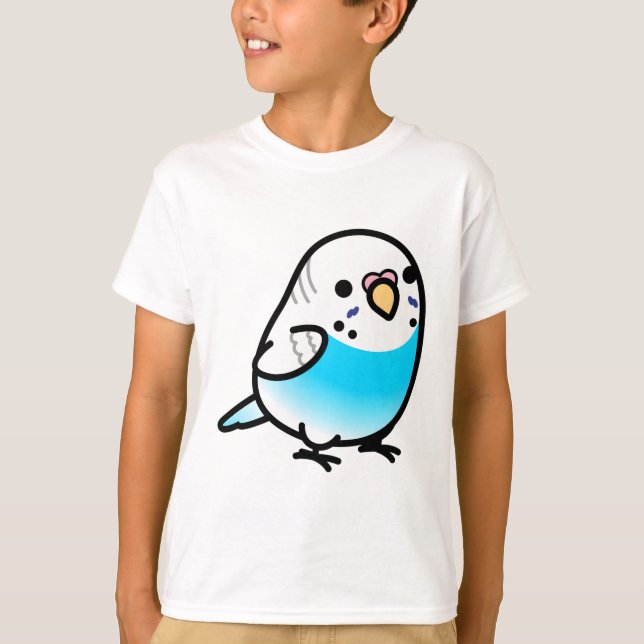 Camiseta Chubby Dominant Pied Bugie azul cielo - Mujer (Anverso)