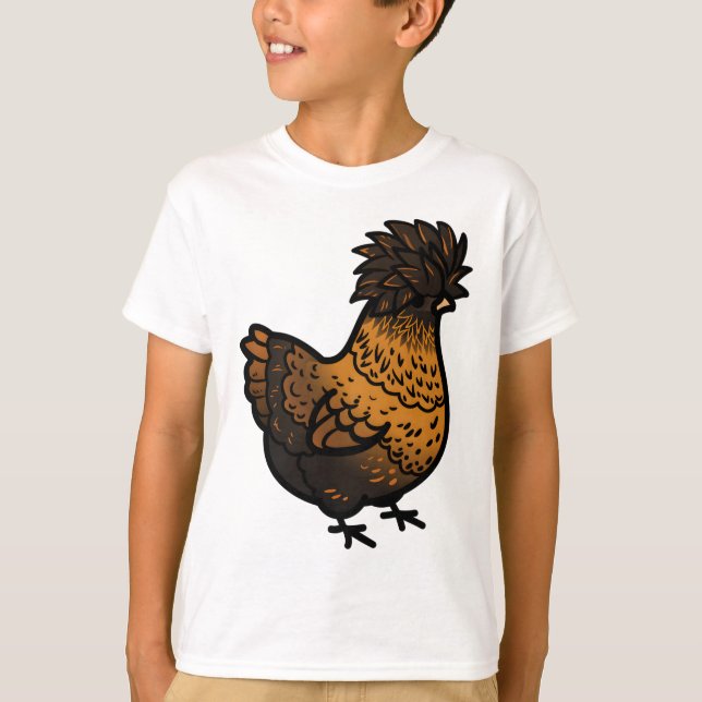 Camiseta Chubby Golden Polaco (Anverso)