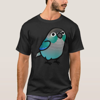 Camiseta Chubby Green Cheek Conure Turquoise 