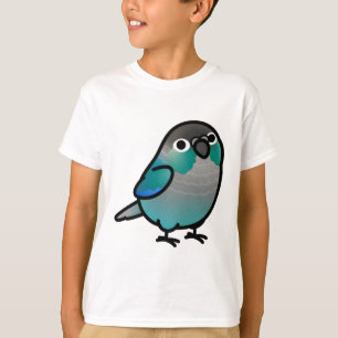 Camiseta Chubby Green Cheek Conure Turquoise