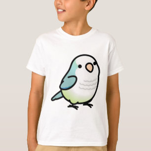 Camiseta Chubby Green Turquoise Quaker Parrot