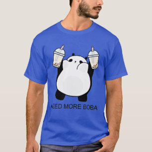 Camiseta Chubby Little Panda necesita más Boba