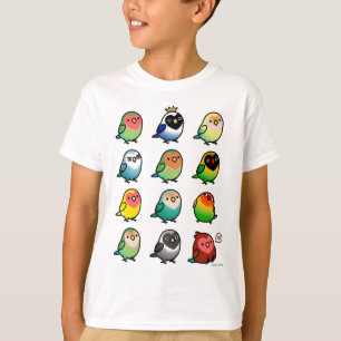 Camiseta Chubby Lovebirds