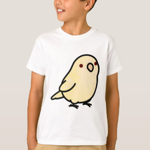 Camiseta Chubby Lutino Yellow Lineolada Parakeet Barred