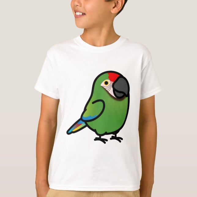 Camiseta Chubby Military Macaw (Anverso)