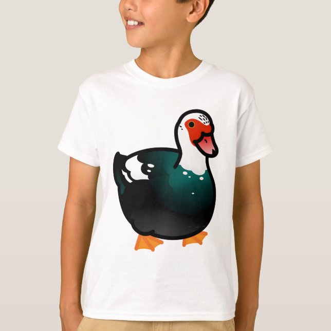 Camiseta Chubby Muscovy Duck (Anverso)