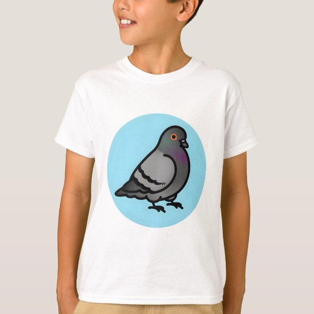 Camiseta Chubby Pigeon (Anverso)