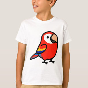 Camiseta Chubby Scarlet Macaw