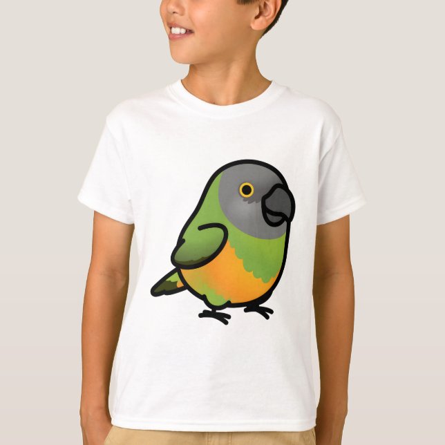 Camiseta Chubby Senegal Parrot (Anverso)