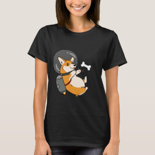 Camiseta Chubby Space Jetpack Corgi