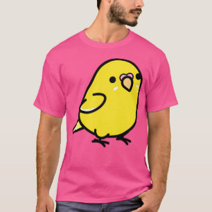 Camiseta Chubby Yellow Lutino Budgie Parakeet