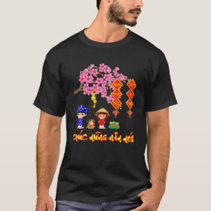 Camiseta Chuc Mung Nam Moi 2021 Feliz lunar vietnamita nuev