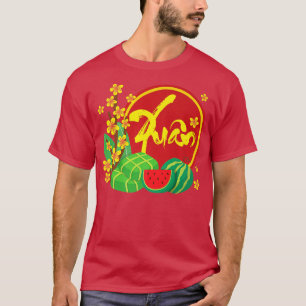 Camiseta Chuc Mung Nam Moi 2023 Año nuevo lunar vietnamita 