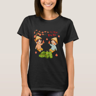 Camiseta Chuc Mung Nam Moi 2023 Año Nuevo Lunar Vietnamita