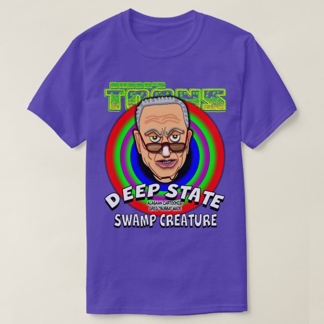 CAMISETA CHUCK SCHUMER (Diseño del anverso)