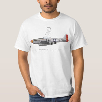 Camiseta Chuck Yeager' s P-51 Mustang “Glamorous Glen III "