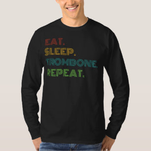 Camiseta Chuckles trombónicos: come, duerme, trombona repit
