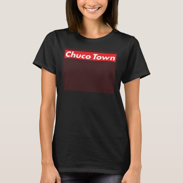 Camiseta CHUCO TOWN El Paso TX Minimal (Anverso)