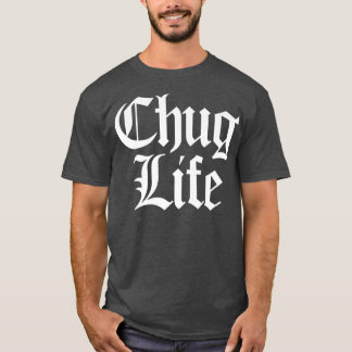 Camiseta CHUG LIFE Fuerte Thrash Metalizado Djent Guitarist