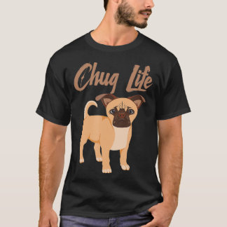 Camiseta Chug Life Funny Dog Cute Chugs