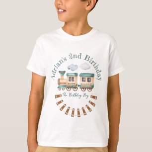 Camiseta Chugga Chugga dos cumpleaños de trenes