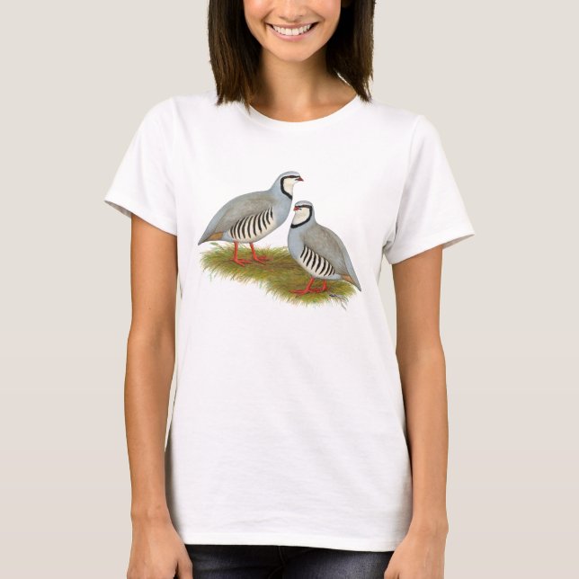 Camiseta Chukar Partridge Pair (Anverso)