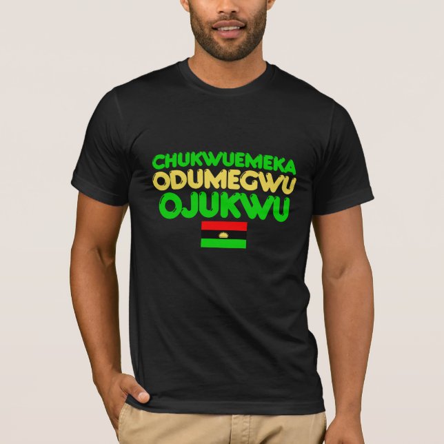 Camiseta Chukwuemeka Odumegwu Ojukwu (Anverso)