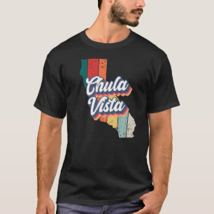 Camiseta Chula Vista City Retro Vintage Hometown California