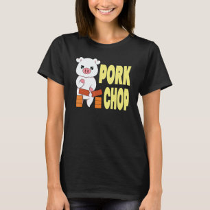 Camiseta Chuleta De Cerdo Clásica Artes Marciales Karate Ch