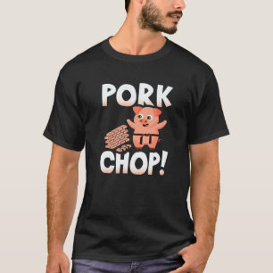 Camiseta Chuleta De Cerdo Clásica Karate Chop